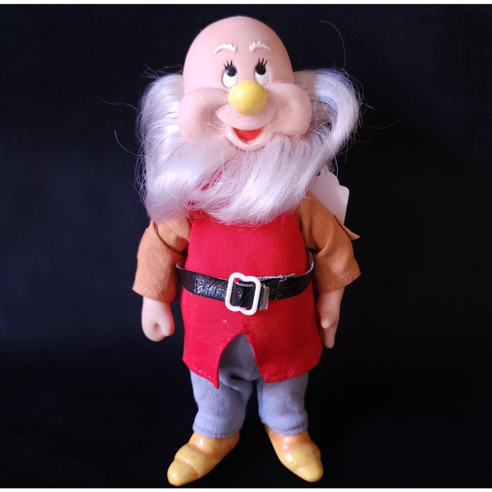 Rare Vintage BIKIN Happy Doll 6.5" Walt Disney Snow White and The Seven Dwarfs